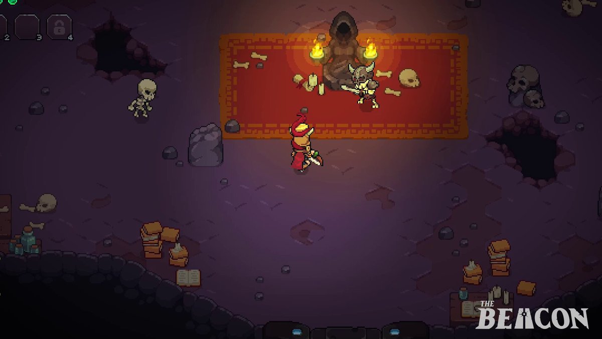 The Beacon bow combat gameplay - action roguelite dungeon crawler trên Arbitrum